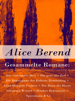 cover image of Gesammelte Romane